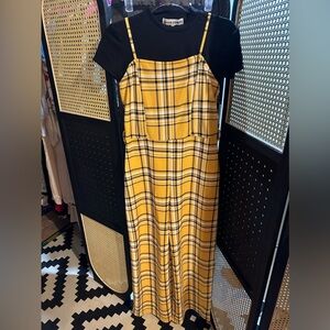 Retro Plaid Jumpsuit Overalls